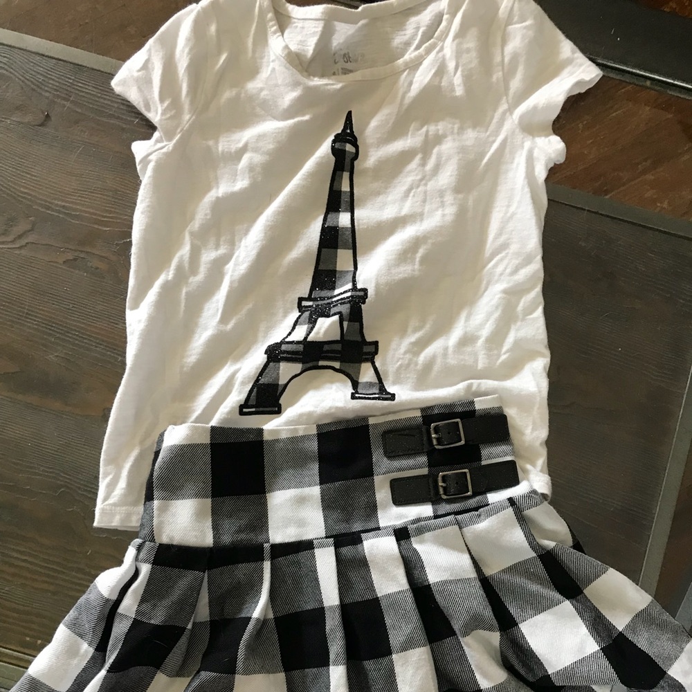 Justice girls skort set